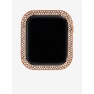 Luneta pre hodinky Apple Watch 40mm s kryštálmi v ružovozlatej farbe Anne Klein