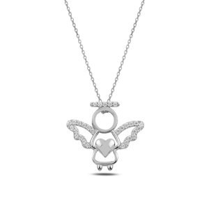 OLIVIE Strieborný náhrdelník ANJEL 3693 Ag 925; ≤2,3 g.