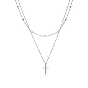 OLIVIE Strieborný náhrdelník KRÍŽIK 4741 Ag 925; ≤4,3 g.