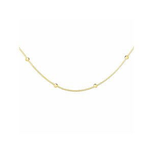 OLIVIE CHOKER guličková strieborná retiazka MARRY GOLD 5257 Ag 925; ≤1,75 g.