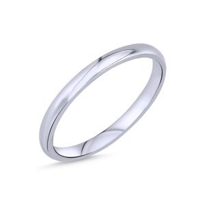 OLIVIE Úzky snubný strieborný prsteň 7139 Veľkosť prsteňov: 10 (EÚ: 62-64) Ag 925; ≤1,5 g.