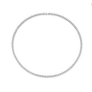 OLIVIE Strieborný tenisový 45cm/3mm náhrdelník 7286 Ag 925; ≤21 g.
