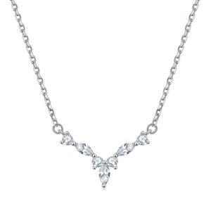 OLIVIE Strieborný svadobný náhrdelník 8242 Ag 925; ≤2,1 g.