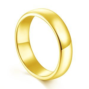OLIVIE Snubný strieborný prsteň PRAMÍNEK GOLD 8584 Veľkosť prsteňov: 11 (EÚ: 65-67), Pohlavie: Pánske Ag 925; ≤1,9 g.