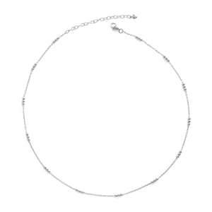 OLIVIE Strieborný náhrdelník s guličkami 8885 Ag 925; ≤3,6 g.