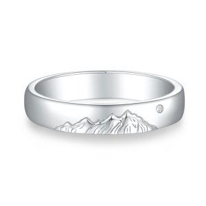 OLIVIE Snubní stříbrný prsten HORY 8892 Veľkosť prsteňov: 10 (EÚ: 62-64), Pohlavie: Dámske Ag 925; ≤2,6 g.