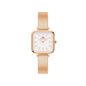 Daniel Wellington DW Hodiny Quadro Studio 22x22mm Ružové zlato