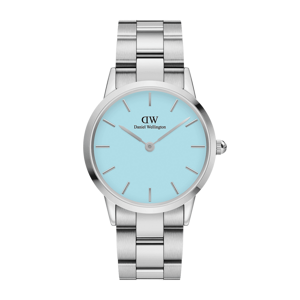 Daniel Wellington DW Hodiny Iconic Link Capri 36mm Strieborná